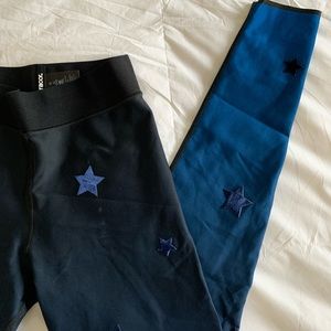Ultracor black/blue ombré leggings